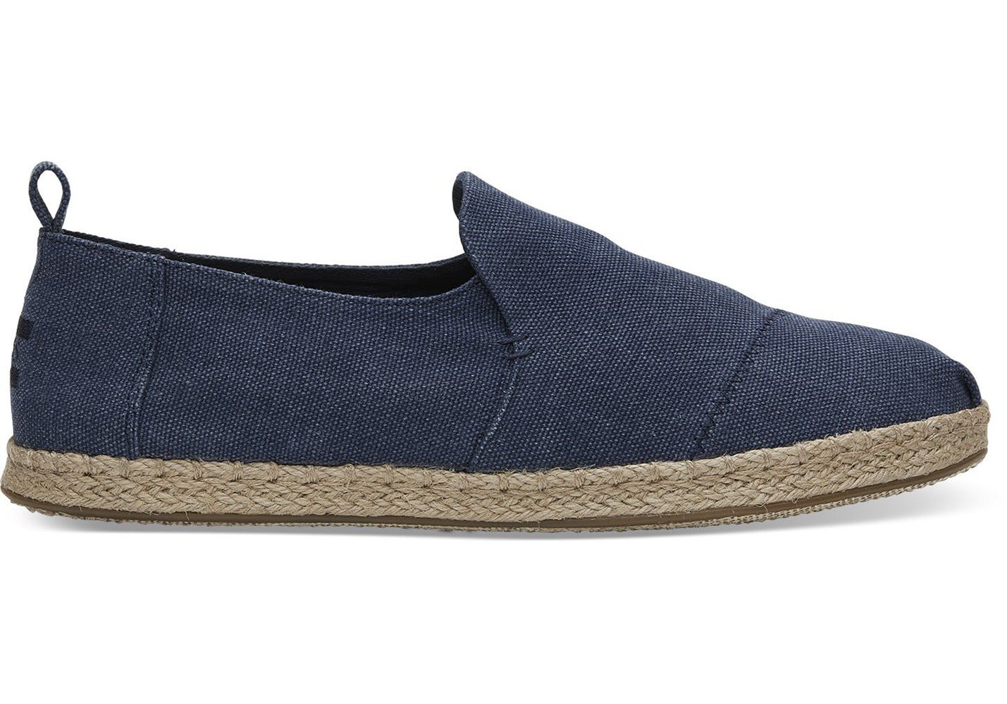 Toms Alpargata Rope Espadrille Navy - Mens - 52769-QCYJ